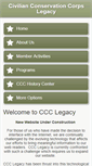 Mobile Screenshot of ccclegacy.org